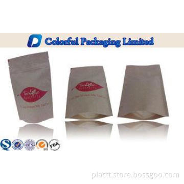 pet food , spices , sauces Aluminium stand up packaging pou